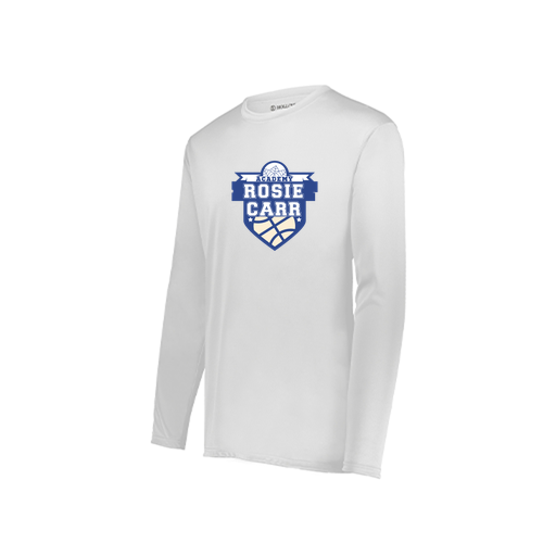 [222822.005.XS-LOGO2] Men's LS Smooth Sport Shirt (Adult XS, White, Logo 2)