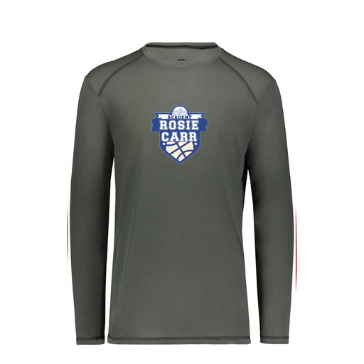 [6846.98D.S-LOGO2] Youth SoftTouch Long Sleeve (Youth S, Gray, Logo 2)