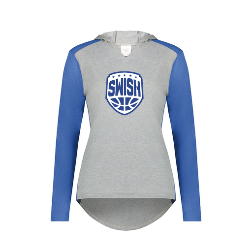 [6902.28V.XS-LOGO1] Ladies Vintage Hoodie (Female Adult XS, Royal, Logo 1)