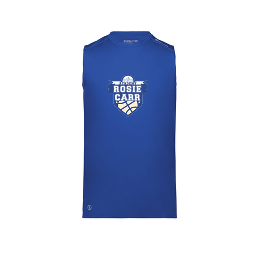 [222593.060.S-LOGO2] Men's CoolDry TankTop (Adult S, Royal, Logo 2)