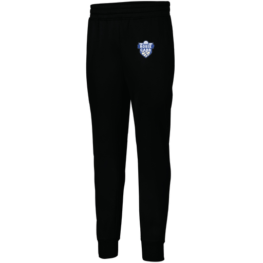 [5566.080.XS-LOGO2] Men's PERFORMANCE FLEECE JOGGER (Adult XS, Black, Logo 2)