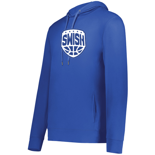 [222698.060.S-LOGO1] YOUTH VENTURA THIN KNIT HOODIE (Youth S, Royal, Logo 1)